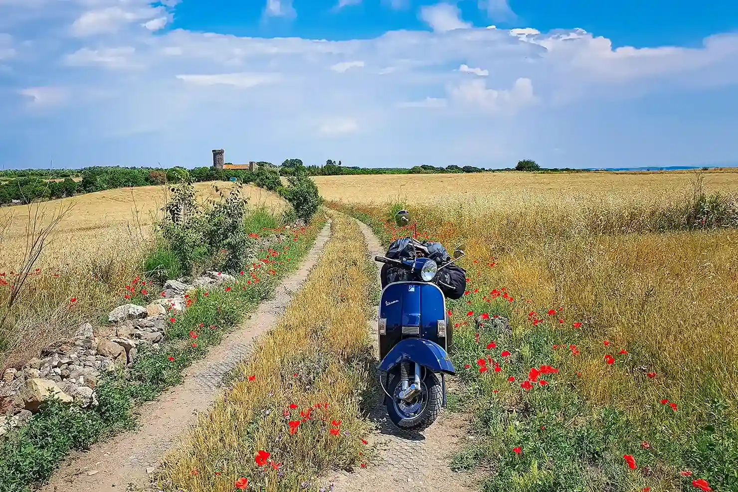 Patrick Cernoch Vespa PX 125 Toskana Rom Reise Roadtrip