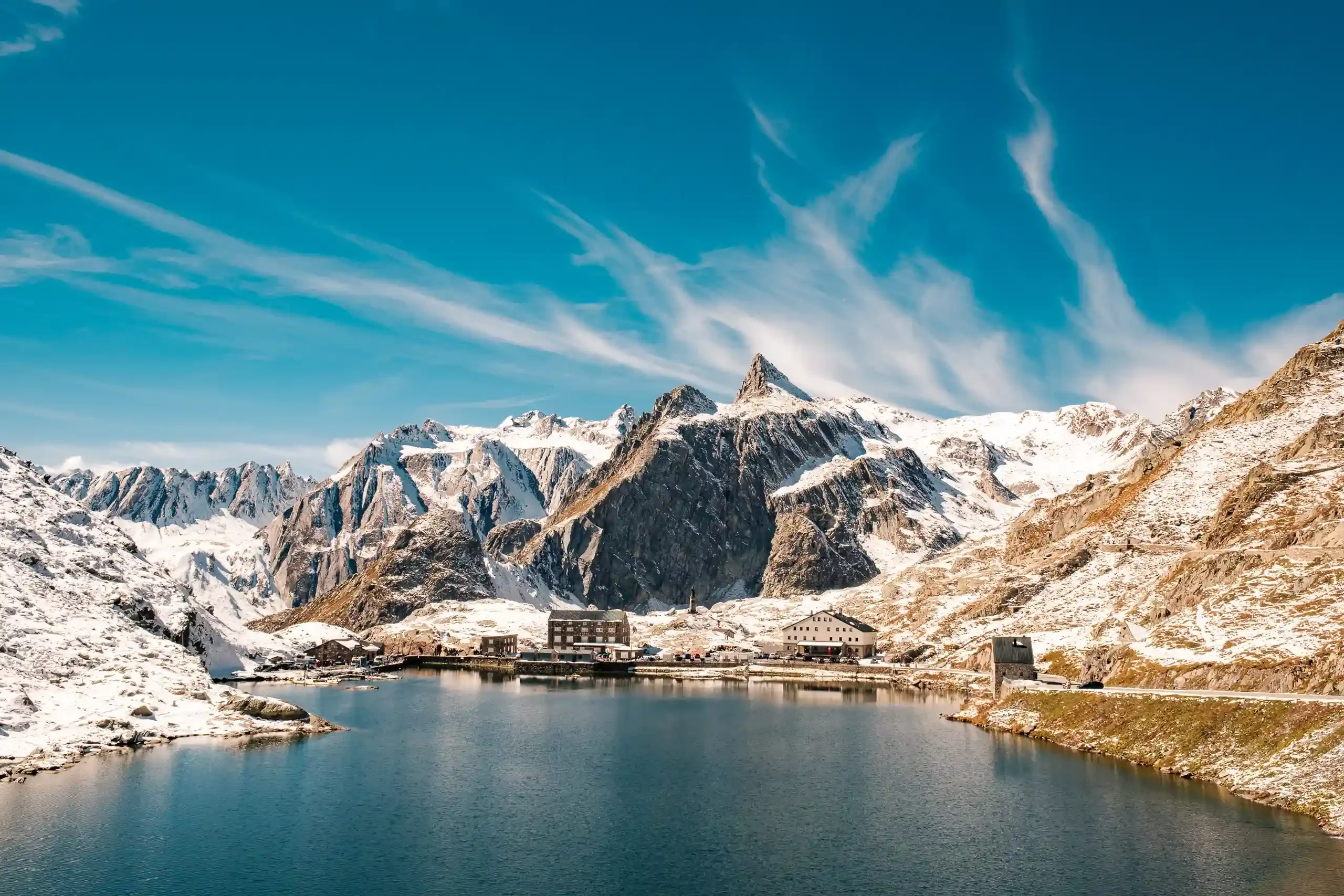 Patrick Cernoch Fotograf Journalist Alpen Grosser Sankt Bernhard Pass Hospiz Bernhardiner